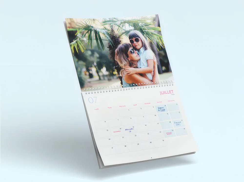 Calendario Mural Doble A4