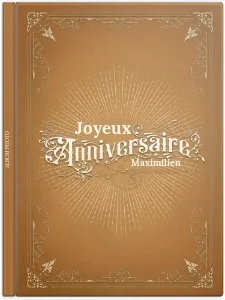 Anniversaire vintage