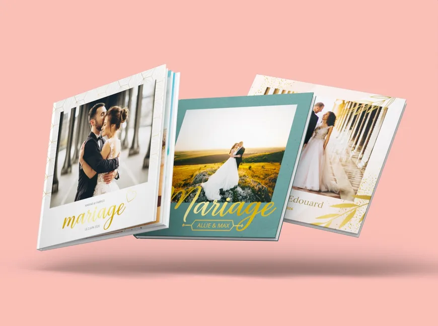 Collection Mariage Luxe – Albums photo de mariage aux designs raffinés