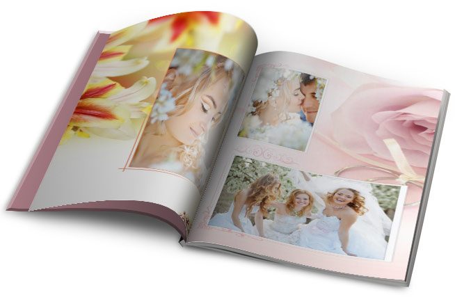 Hacer álbum de fotos de boda